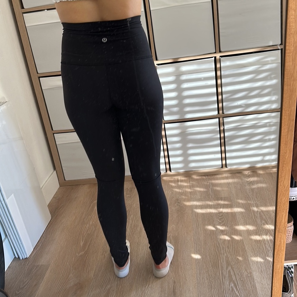 Lululemon Wunder Under Hi-Rise Tech Mesh Size 4 EUC - Picture 9 of 10